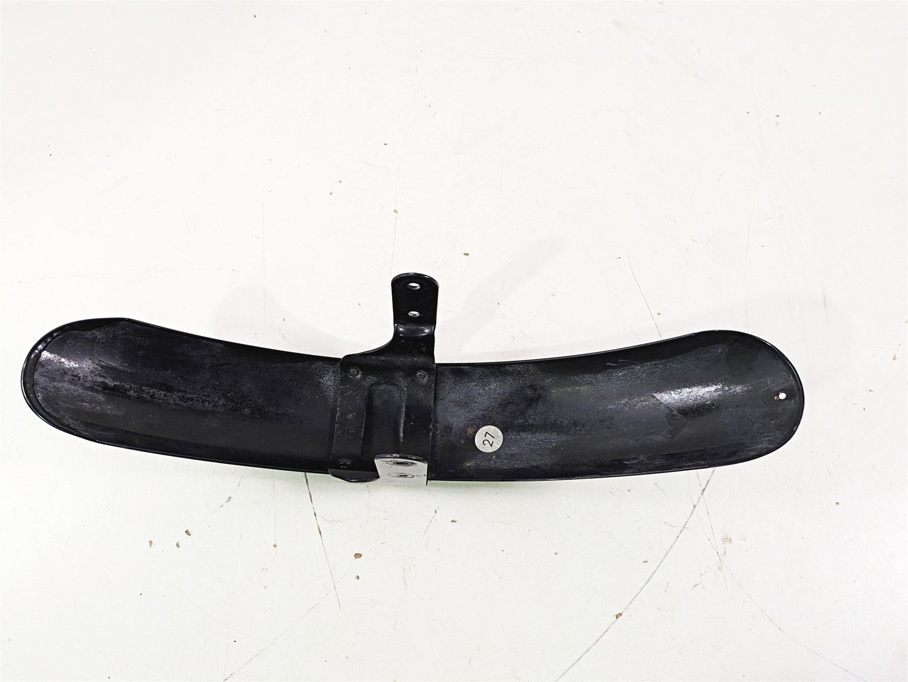 2009 Harley FXCWC Softail Rocker Straight Front Fender Vivid Black 60158-08 {{ shop.shopifyCountryName }} - Mototech271