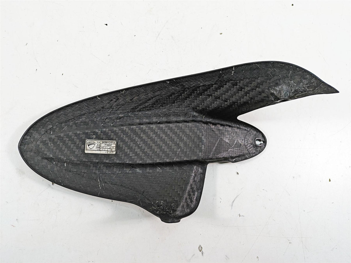 2020 Ducati Hypermotard 950 SP Rear Carbon Fiber Fender Mud Guard 96981241A {{ shop.shopifyCountryName }} - Mototech271