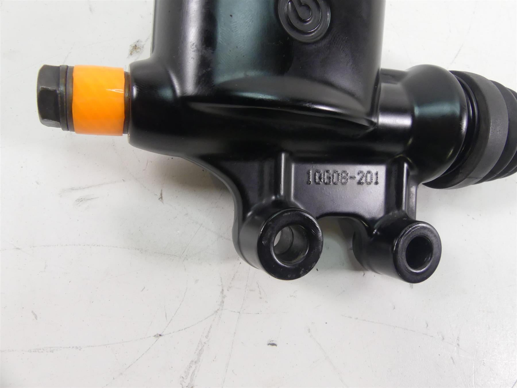 2011 Harley Touring FLTRU Road Glide Brembo Rear Brake Master Cylinder 41700028A {{ shop.shopifyCountryName }} - Mototech271