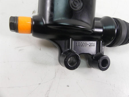 2011 Harley Touring FLTRU Road Glide Brembo Rear Brake Master Cylinder 41700028A {{ shop.shopifyCountryName }} - Mototech271