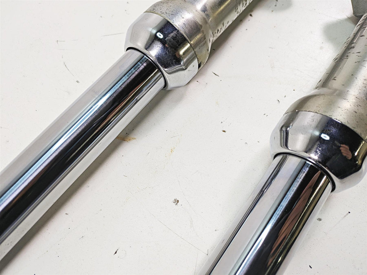1999 Harley Dyna FXDL Low Rider 39mm Dual Caliper Front Fork Leg Set 45949-92 {{ shop.shopifyCountryName }} - Mototech271