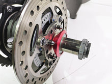 Load image into Gallery viewer, 2019 Triumph Speed Triple RS 1050 Rear Swingarm &amp; Axle Set T2059502 T2010257
