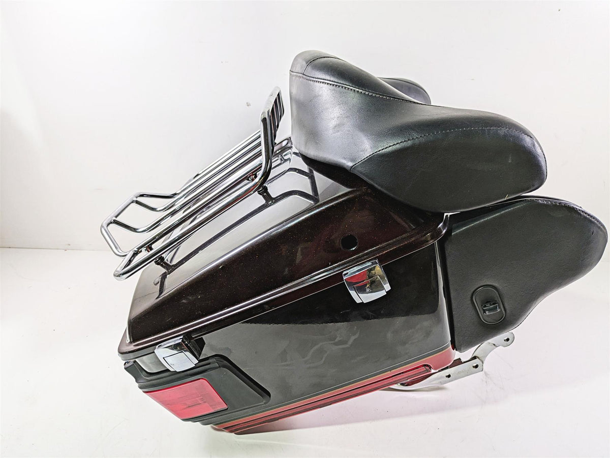 2010 Harley Touring FLHTK Electra Glide Rear Trunk Backrest + Mount Set 53128-09 {{ shop.shopifyCountryName }} - Mototech271
