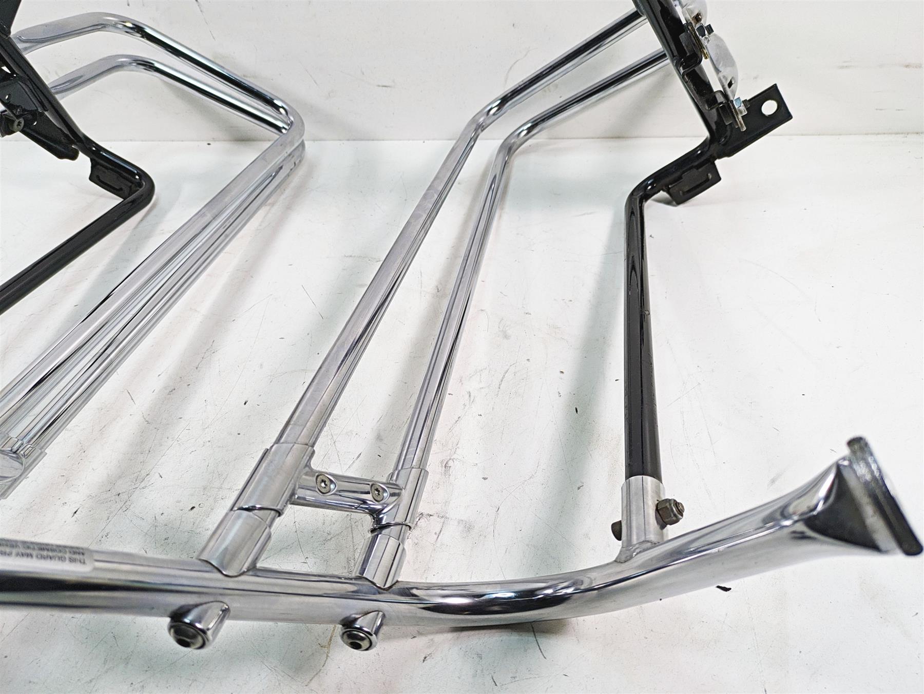 2009 Harley Touring FLHTCU Electra Glide Saddlebag Guard Holder Set 49188-09 {{ shop.shopifyCountryName }} - Mototech271