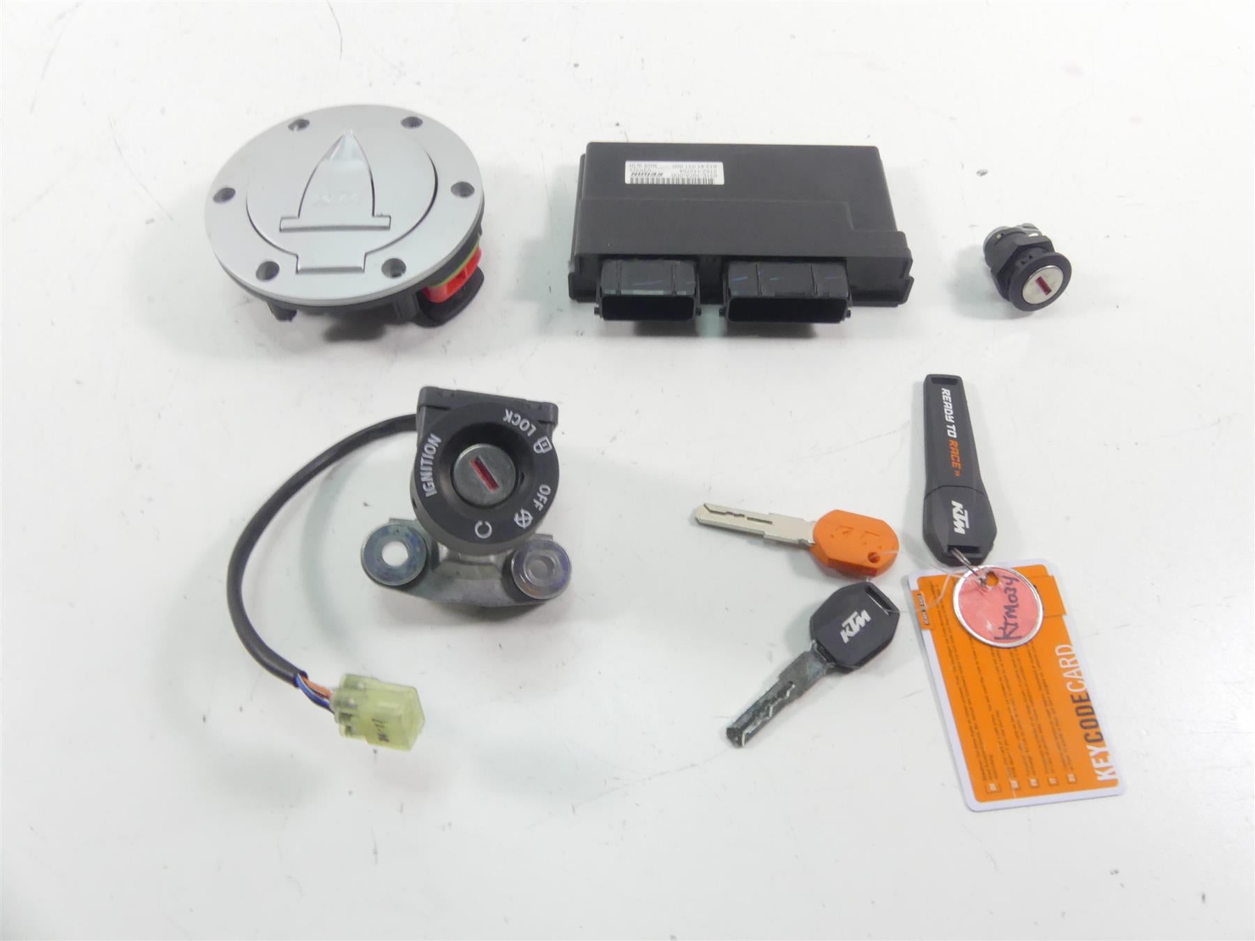 2016 KTM 1290 Superduke R Cdi Ecm Control Module Ignition Switch Set 61341031000