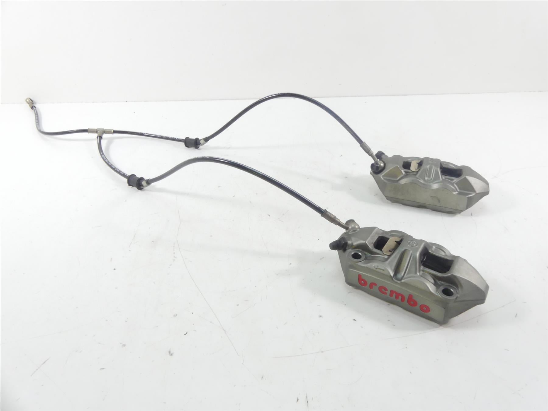 2008 Ducati Hypermotard 1100S Front Brembo Brake Caliper Set 61040901A 61040911A {{ shop.shopifyCountryName }} - Mototech271