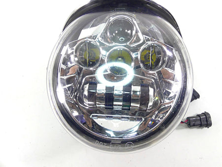 2005 Harley VRSCSE CVO V-Rod Led Headlight Head Light Lamp & Visor 68897-05 {{ shop.shopifyCountryName }} - Mototech271