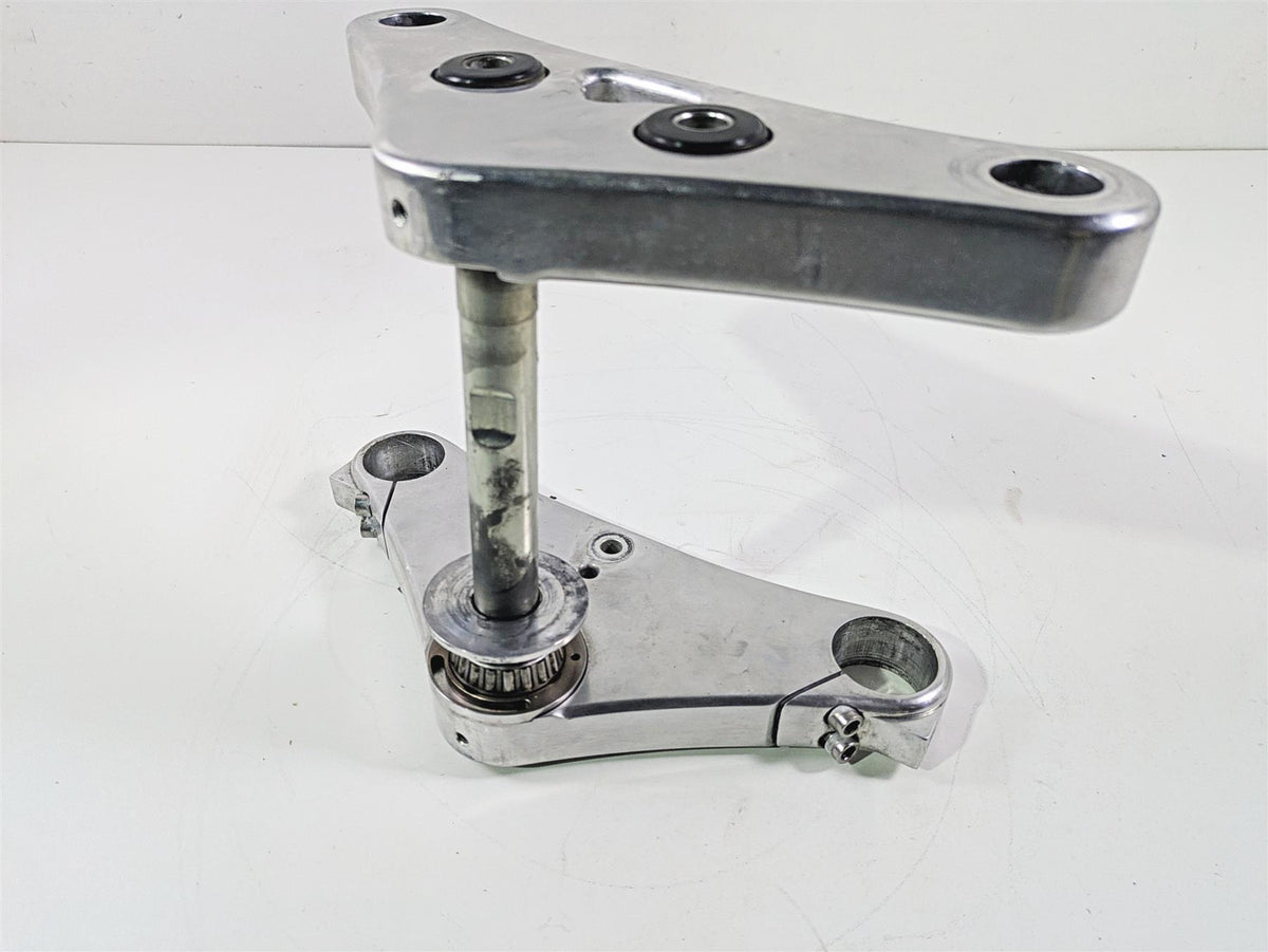 2002 Big Dog Pitbull Upper Lower Triple Tree Steering Clamp Set {{ shop.shopifyCountryName }} - Mototech271