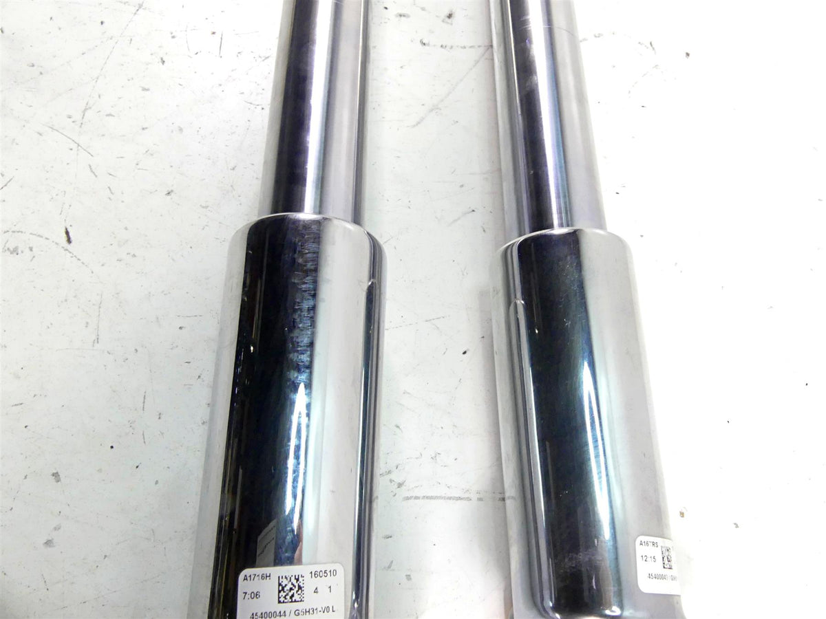 2015 Harley Touring FLHXS Street Glide Chrome 49mm Front Fork Legs 45400022 {{ shop.shopifyCountryName }} - Mototech271