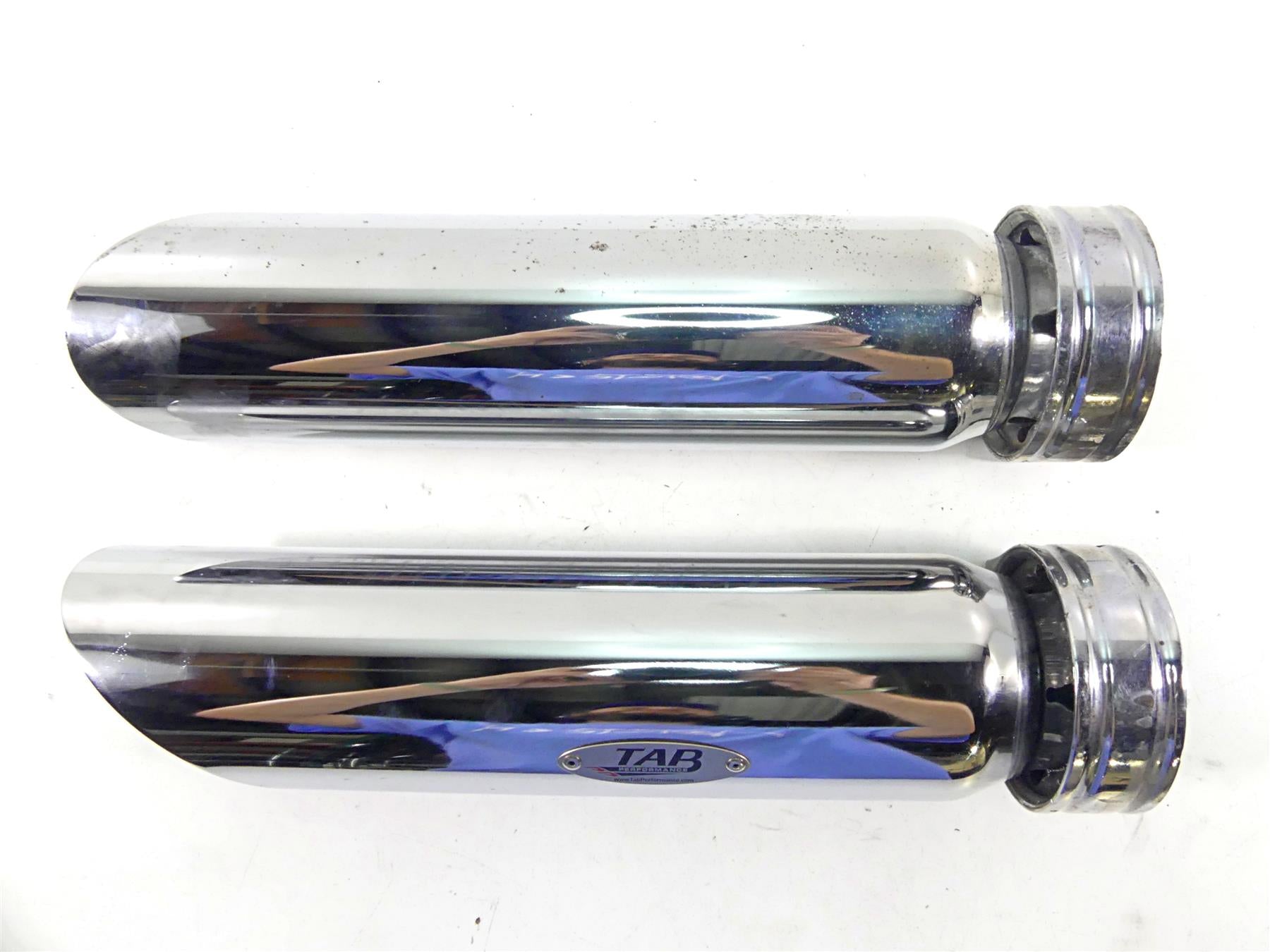 2005 Harley VRSCSE CVO V-Rod Tab Performance Exhaust Muffler Pipe Set 111-1220 {{ shop.shopifyCountryName }} - Mototech271