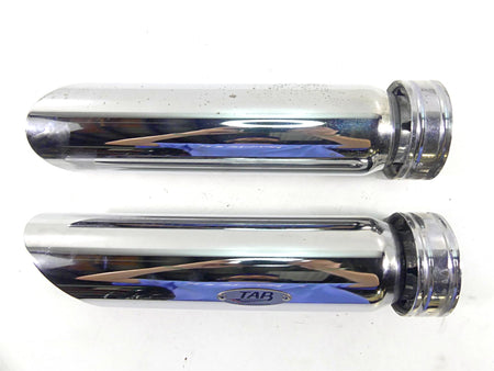 2005 Harley VRSCSE CVO V-Rod Tab Performance Exhaust Muffler Pipe Set 111-1220 {{ shop.shopifyCountryName }} - Mototech271