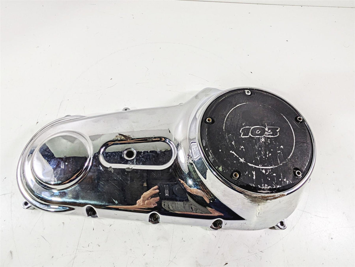 2016 Harley FXDL Dyna Low Rider Outer Primary Drive Clutch Cover 60761-06A {{ shop.shopifyCountryName }} - Mototech271