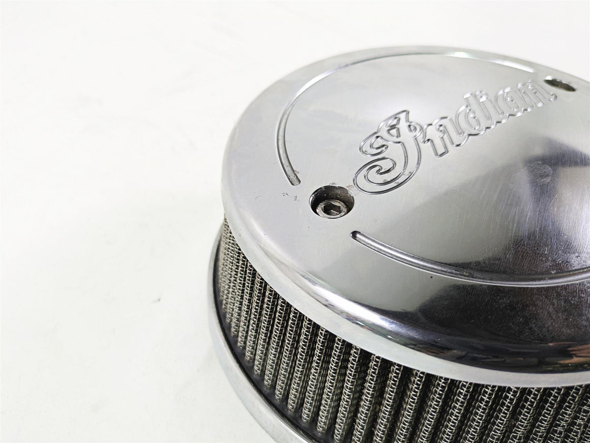 2017 Indian Chieftain Limited Chrome Hi Flow Air Cleaner Breather 2880654 {{ shop.shopifyCountryName }} - Mototech271