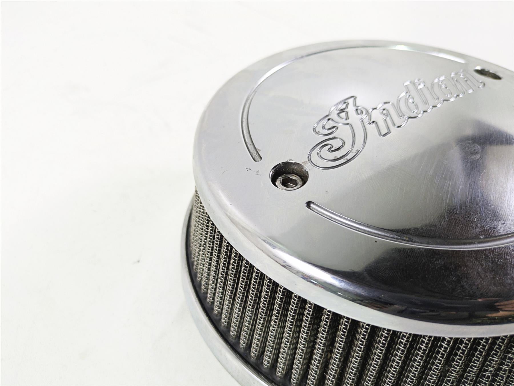 2017 Indian Chieftain Limited Chrome Hi Flow Air Cleaner Breather 2880654 {{ shop.shopifyCountryName }} - Mototech271