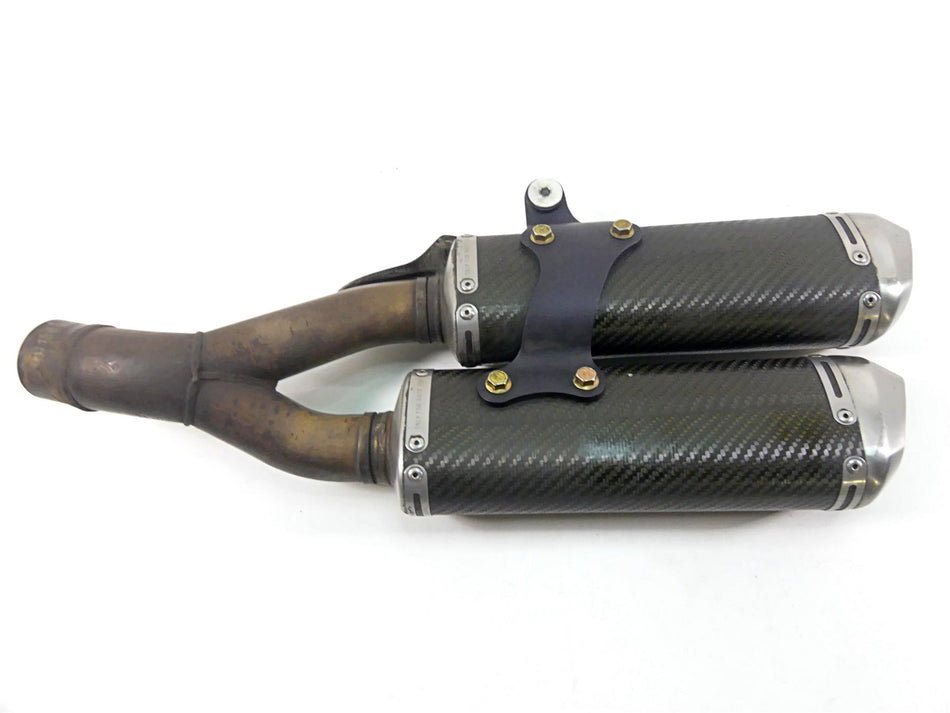 2012 Ducati Monster 1100 EVO Termignoni Slip On Exhaust Muffler Pipe 96458811B {{ shop.shopifyCountryName }} - Mototech271