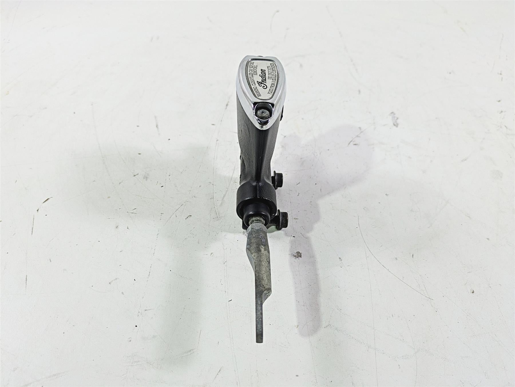 2018 Indian Chieftain Limited Rear Brake Master Cylinder Chrome Lid 1912864 {{ shop.shopifyCountryName }} - Mototech271
