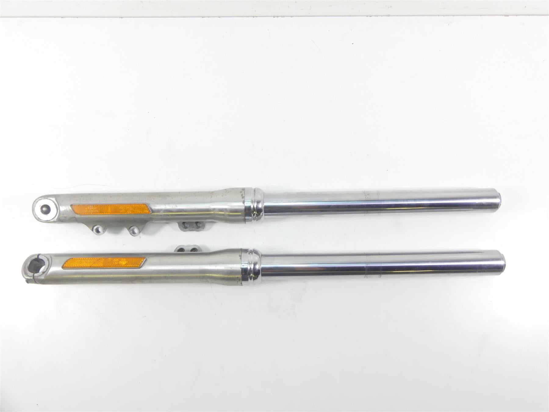 2013 Harley FXDWG Dyna Wide Glide Straight Front Fork Leg Set 49mm 48803-10