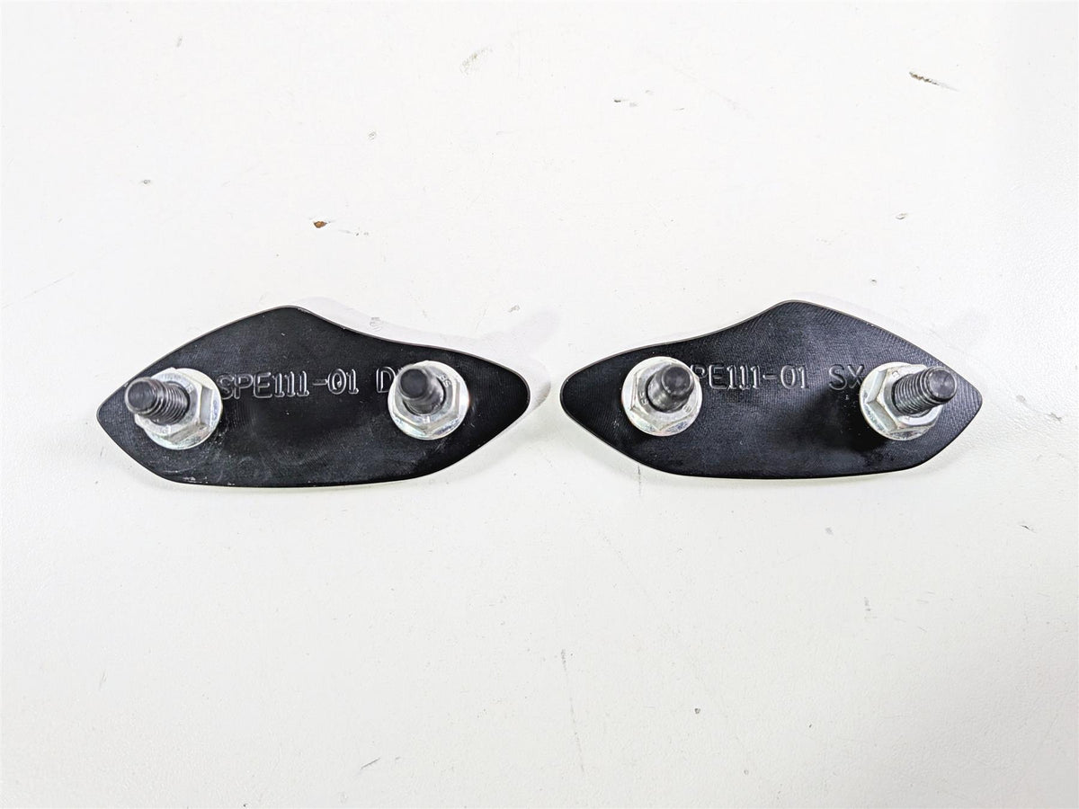 2018 Aprilia RSV4 RR Mirror Delete Block Off Plates Lightech SPE111-01 {{ shop.shopifyCountryName }} - Mototech271