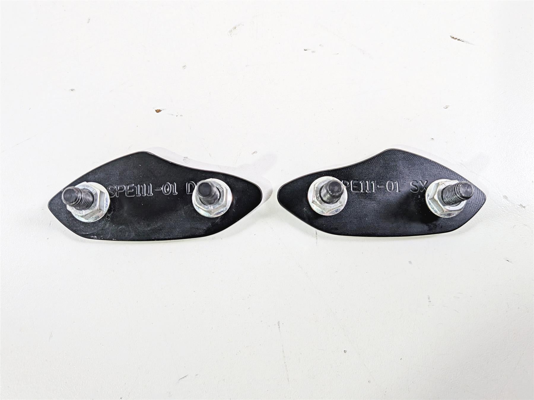 2018 Aprilia RSV4 RR Mirror Delete Block Off Plates Lightech SPE111-01 {{ shop.shopifyCountryName }} - Mototech271