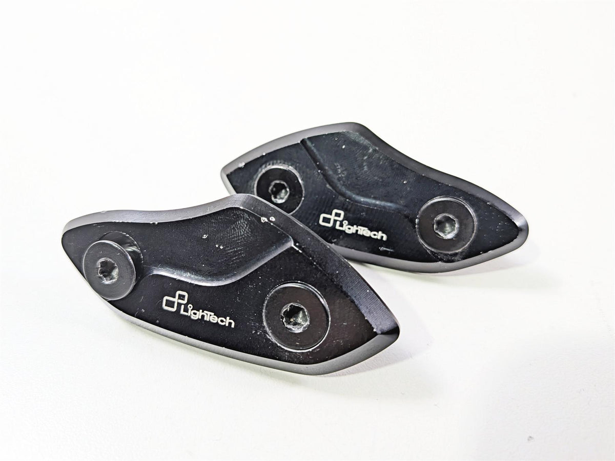 2018 Aprilia RSV4 RR Mirror Delete Block Off Plates Lightech SPE111-01 {{ shop.shopifyCountryName }} - Mototech271