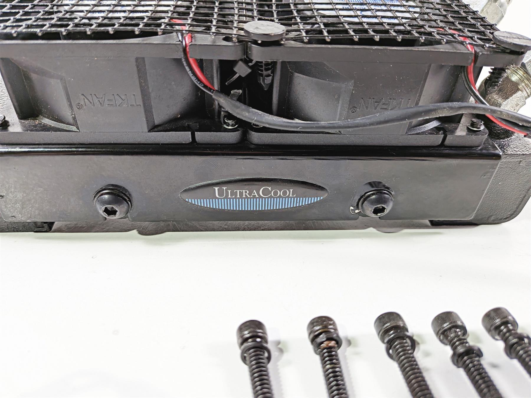 2014 Harley Touring FLHTK Electra Glide Ultracool Oil Cooler & Fan Set-Mototech271
