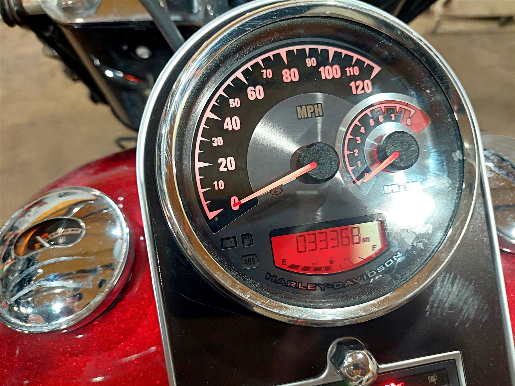 Harley davidson fatboy speedometer best sale