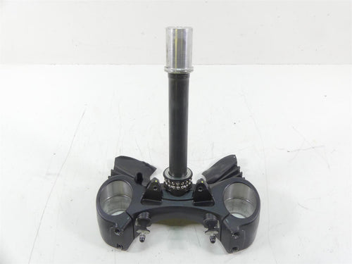 2015 Ducati Diavel Carbon Red Lower Triple Tree Steering Yoke 34220612B | Mototech271