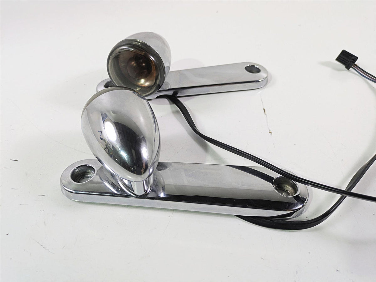 2010 Harley Touring FLHXSE CVO Street Glide Front Blinker & Mount Set 69278-06 {{ shop.shopifyCountryName }} - Mototech271