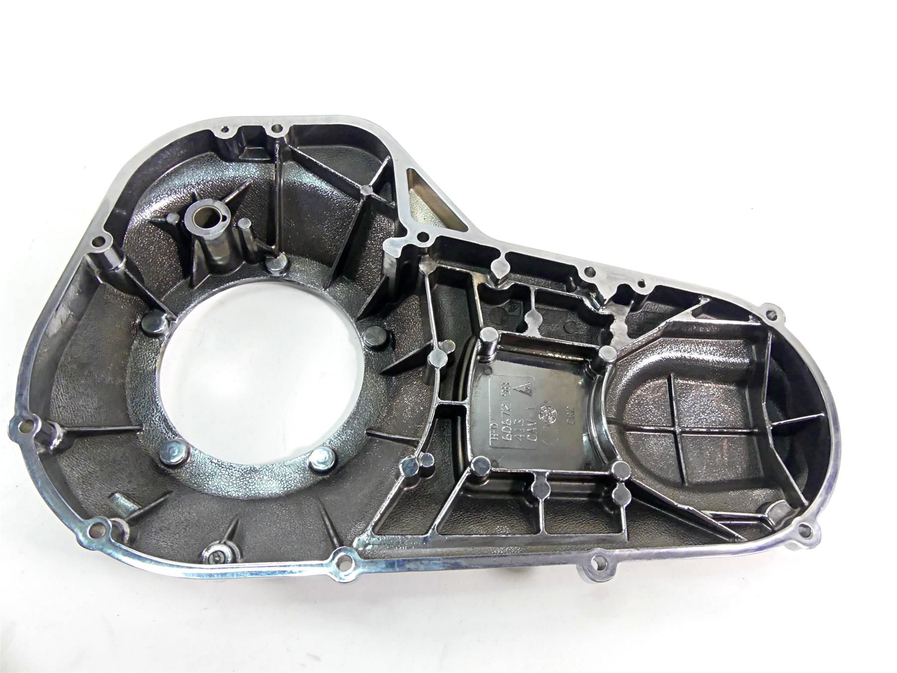 2003 Harley Touring FLHTCI E-Glide 100TH Outer Primary Drive Cover 60672-98 {{ shop.shopifyCountryName }} - Mototech271