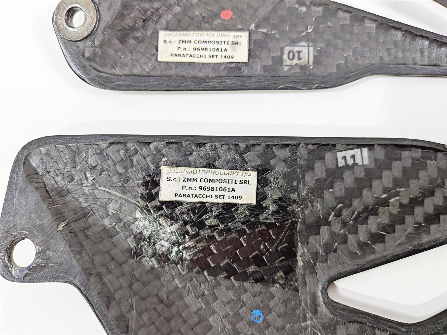 2019 Ducati Panigale V4S V4 S Corse Performance Carbon Fiber Heel Guard Set 96981061A {{ shop.shopifyCountryName }} - Mototech271