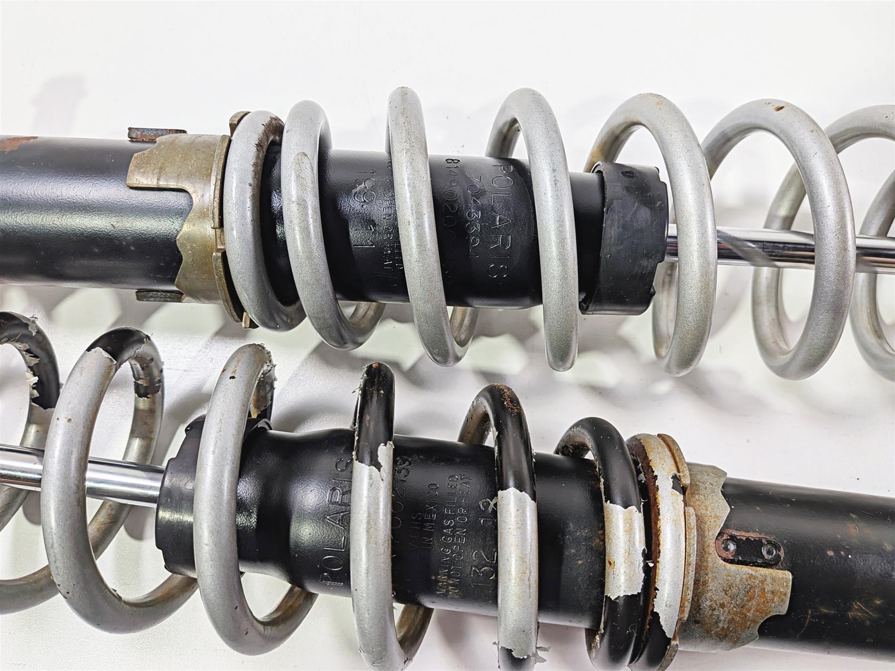 2012 Polaris Ranger 800 XP Front Rear Shock Damper Spring Set 7043394 7043491 {{ shop.shopifyCountryName }} - Mototech271