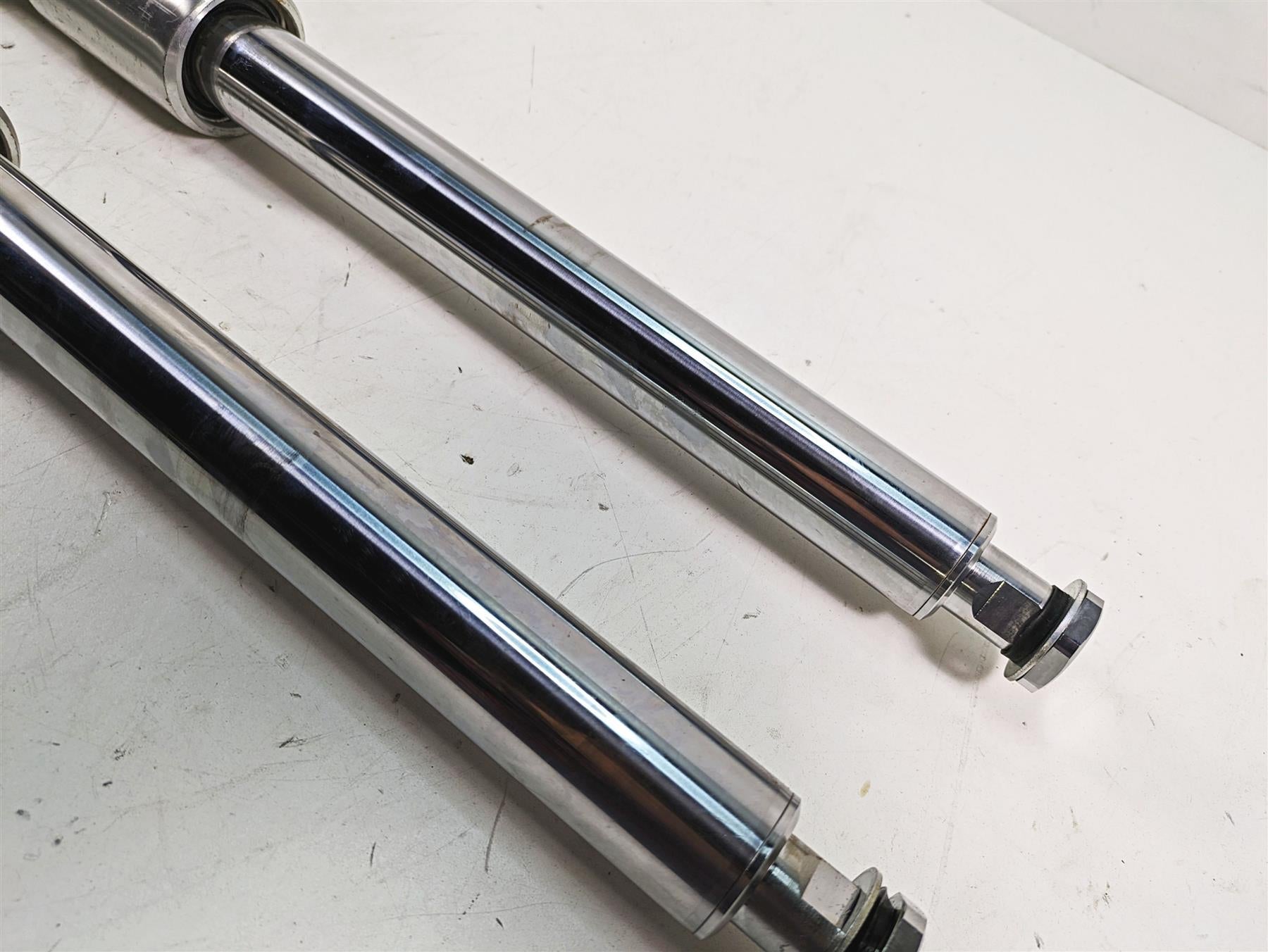 2013 Harley Softail FLSTFB Fat Boy Lo Straight Front Fork Leg Set 45915-08A {{ shop.shopifyCountryName }} - Mototech271