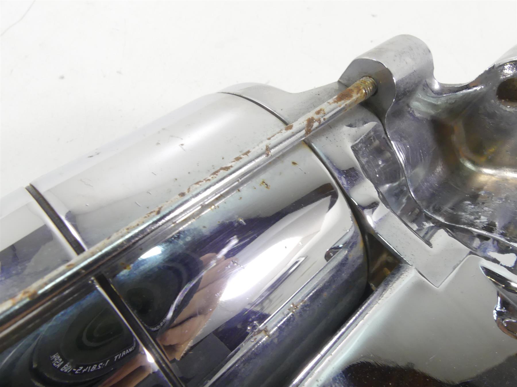 2005 Harley FXDWGI Dyna Wide Glide Engine Starter Motor Chrome - Read 31553-94B {{ shop.shopifyCountryName }} - Mototech271