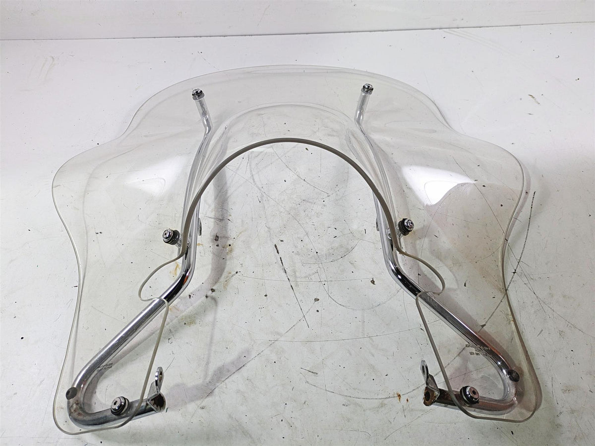 1998 Moto Guzzi California 1100 EV Big Wind Shield Screen & Mounts GU03575100 {{ shop.shopifyCountryName }} - Mototech271
