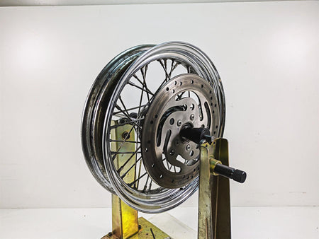 2013 Harley Softail FLSTC Heritage Classic 16x3 Front Wheel Rim & Cover 41559-08 {{ shop.shopifyCountryName }} - Mototech271