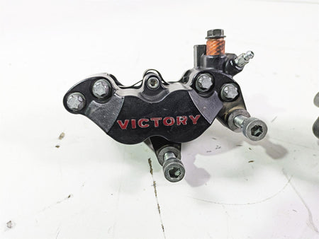 2012 Victory Cross Country Front Brake Caliper Set 1911512 1911513 {{ shop.shopifyCountryName }} - Mototech271