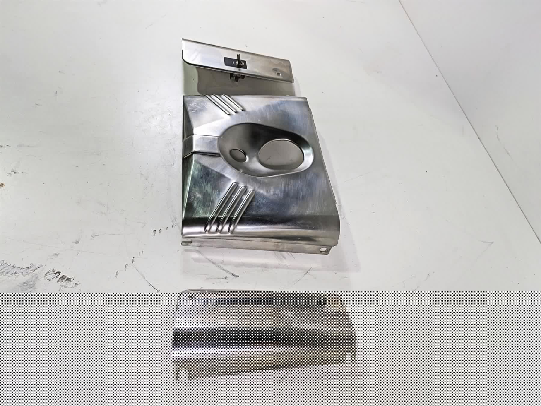 2008 Harley FLSTC Softail Heritage Headlight Head Light Cover Set 67808-86 {{ shop.shopifyCountryName }} - Mototech271
