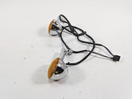 1999 Harley Dyna FXDL Low Rider Front Blinker Turn Signal Set 68709-94 {{ shop.shopifyCountryName }} - Mototech271