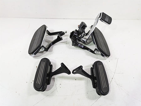 2016 Harley Touring FLTRX Road Glide Complete Front Rear Floorboard Set 50683-04 {{ shop.shopifyCountryName }} - Mototech271