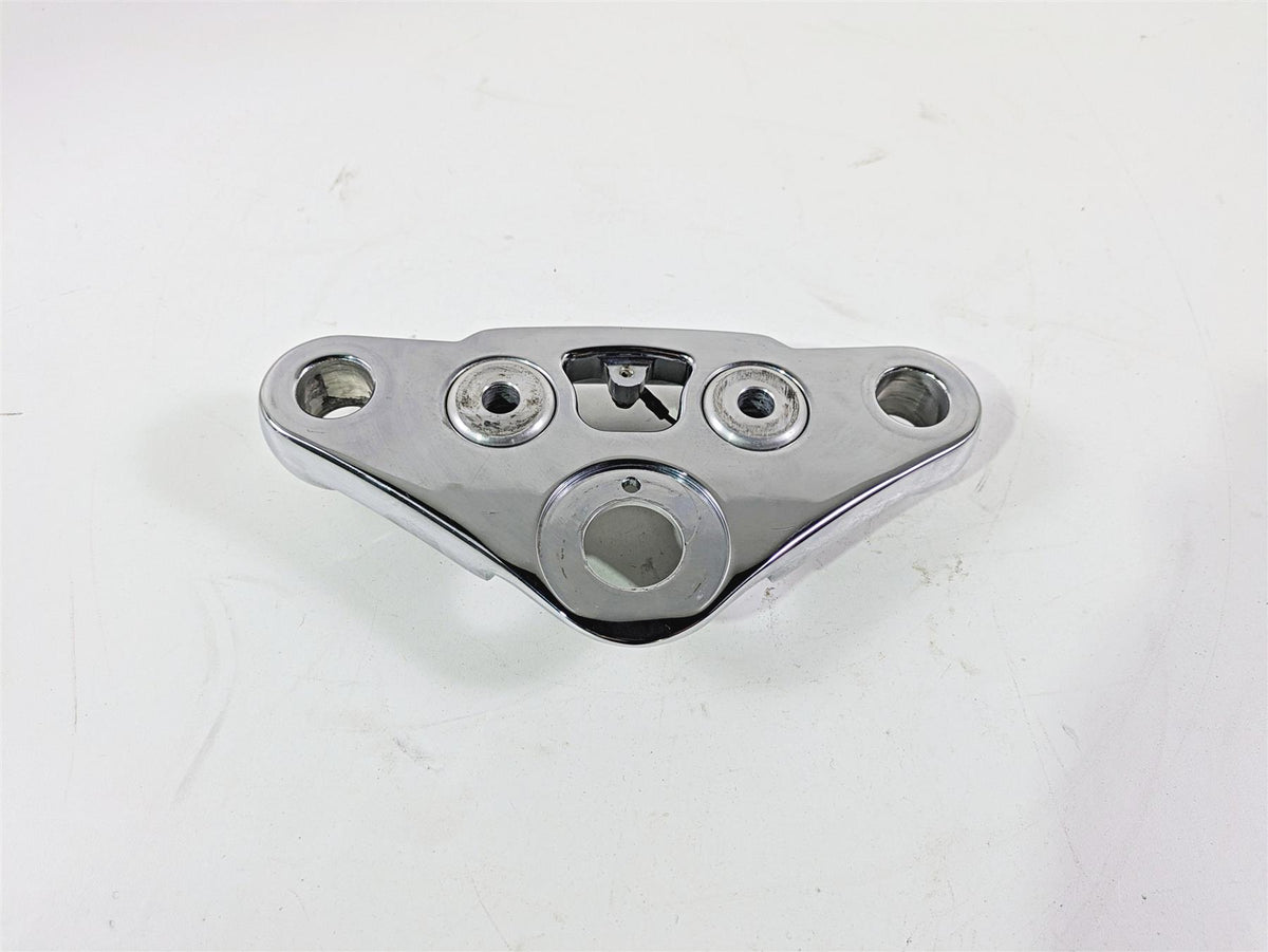 2008 Harley FXCWC Softail Rocker Upper Triple Tree Steering Clamp 46637-08 {{ shop.shopifyCountryName }} - Mototech271