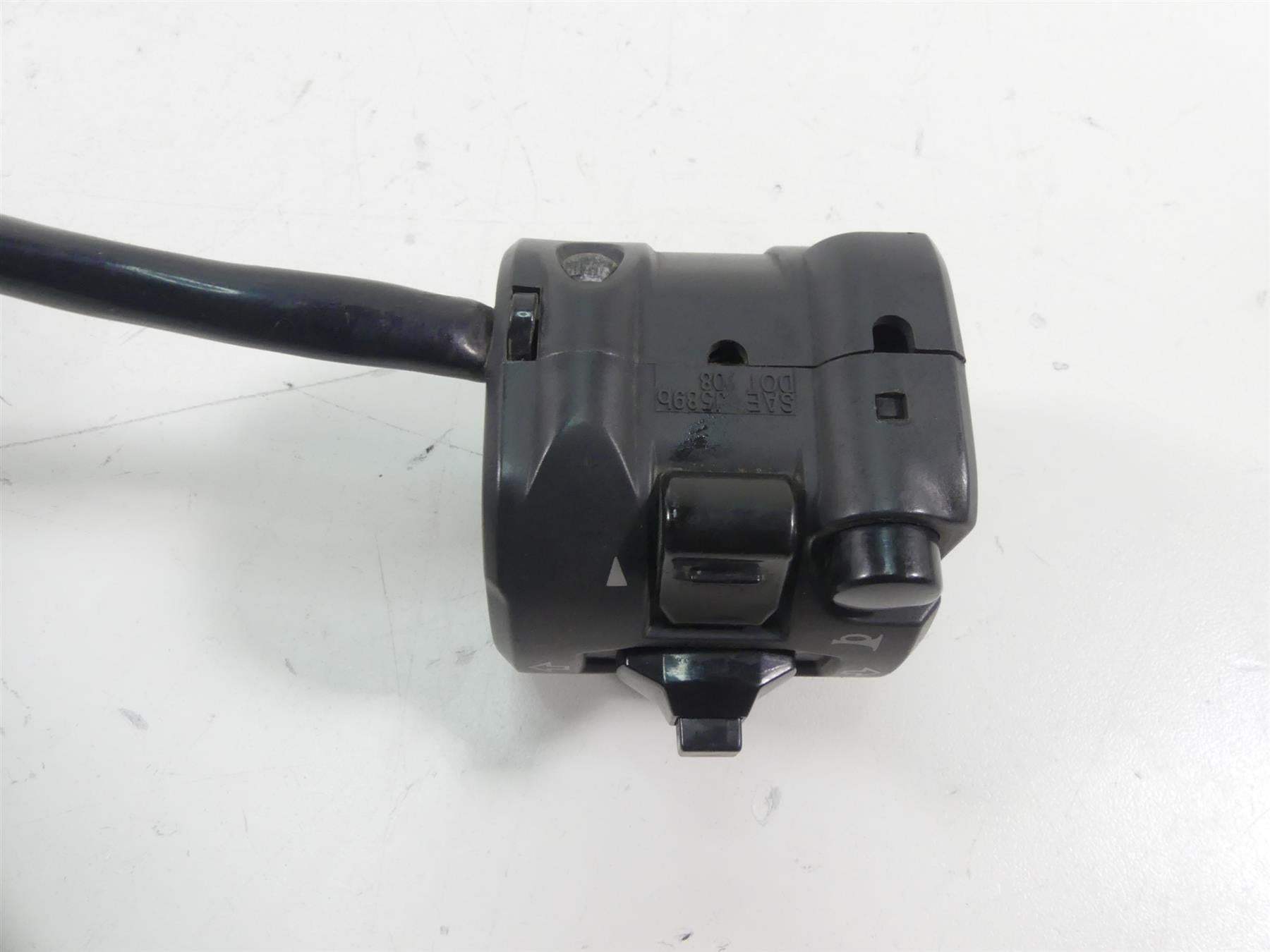 2011 Ducati Hypermotard 1100 SP Left Light Blinker Control Switch 65010091H {{ shop.shopifyCountryName }} - Mototech271
