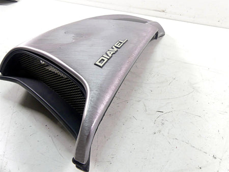 2013 Ducati Diavel Red Left Air Duct Scoop Cover Fairing Panel -Dent 48014973A {{ shop.shopifyCountryName }} - Mototech271