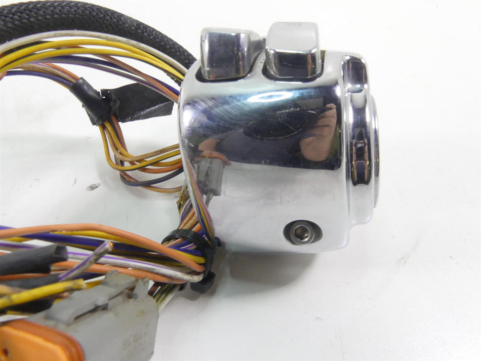 2004 Harley FXDWGI Dyna Wide Glide Chrome Hand Control Switch Set 71682-06A {{ shop.shopifyCountryName }} - Mototech271