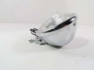 2008 Ultima Motorcycles Fat Bastard Round Chrome Headlight & Mount