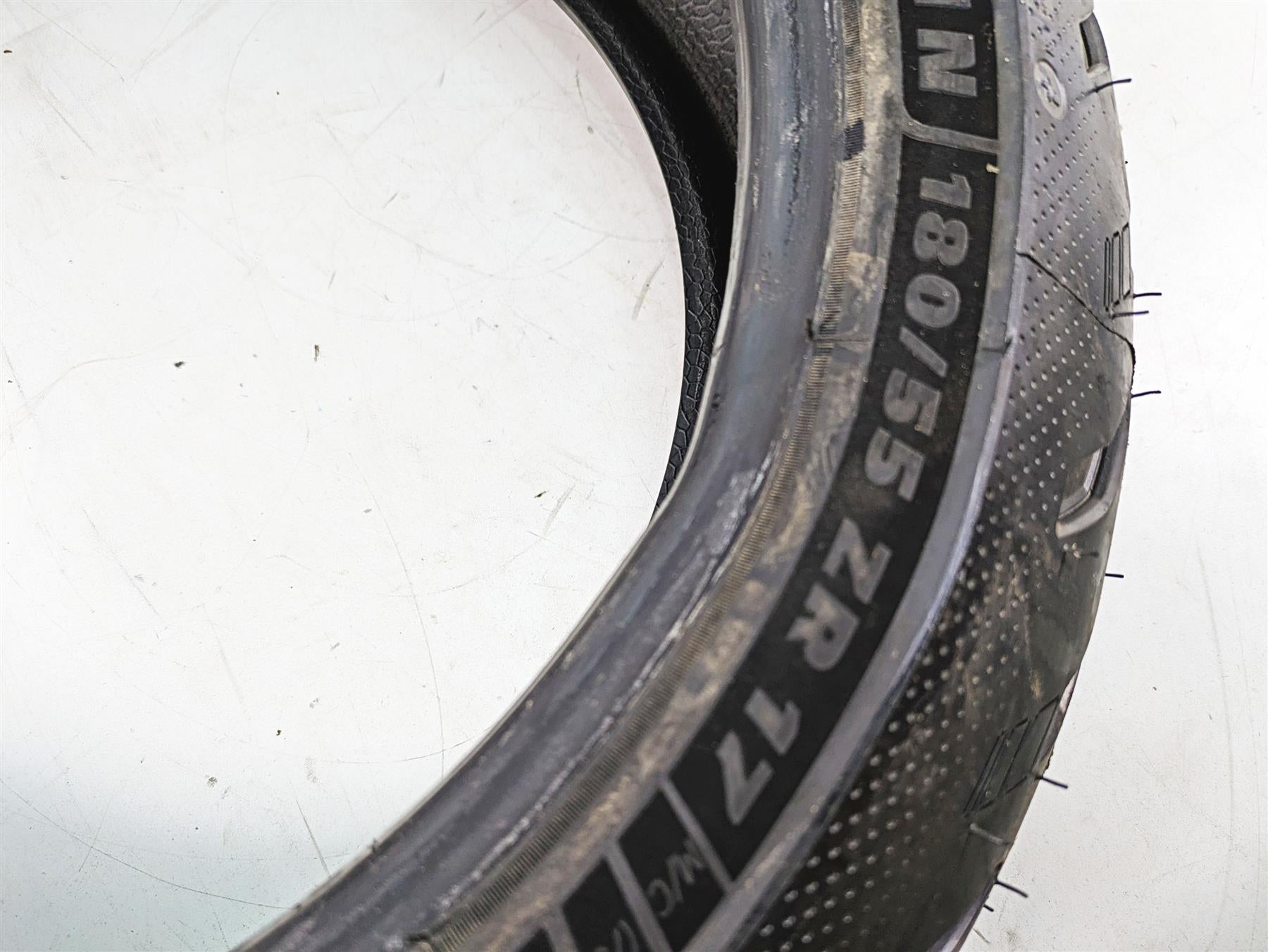 Used Motorcycle Rear Tire Michelin Power 5 180/55 ZR17 850757 {{ shop.shopifyCountryName }} - Mototech271