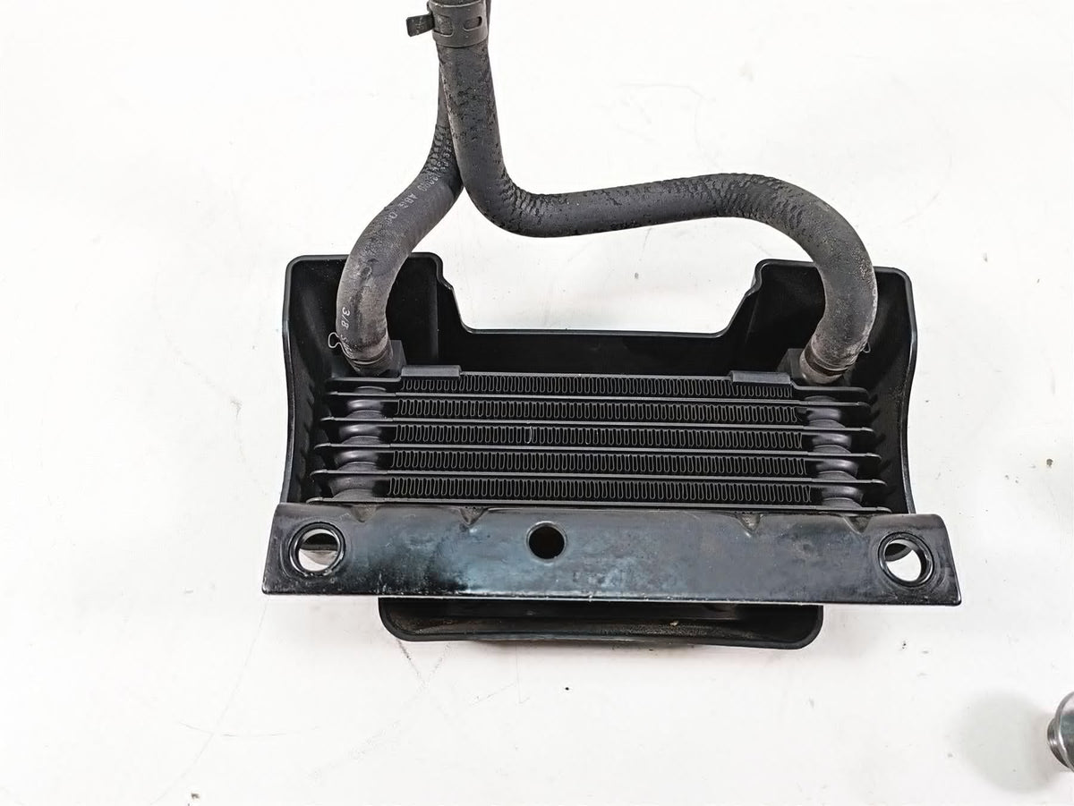 2011 Harley Touring FLTRU Road Glide Oil Cooler Flange Cover Hoses Set 63083-11A {{ shop.shopifyCountryName }} - Mototech271