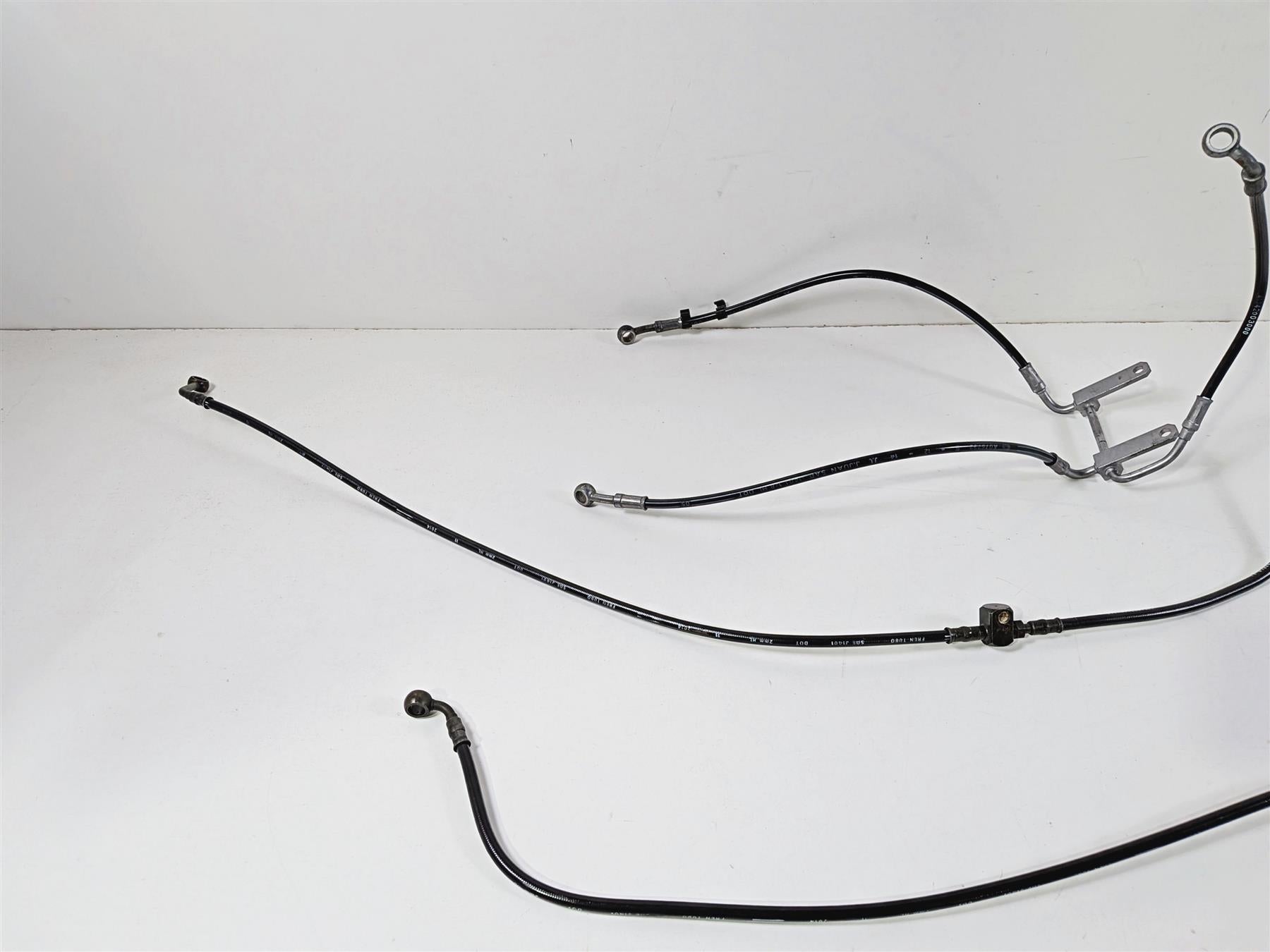 2015 KTM 1290 R Super Duke Abs Front & Rear Brake Line Hose Set 61342003000-Mototech271
