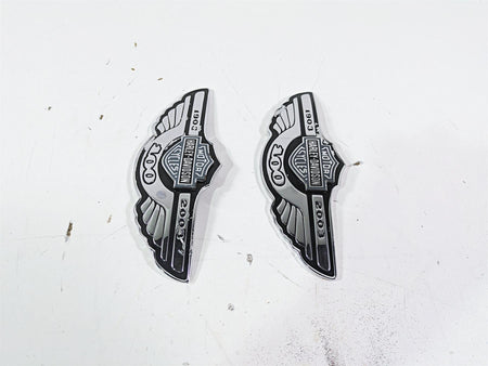 2003 Harley Dyna FXDL Low Rider 100TH Tank Emblems Badges 62230-03A 62231-03A {{ shop.shopifyCountryName }} - Mototech271