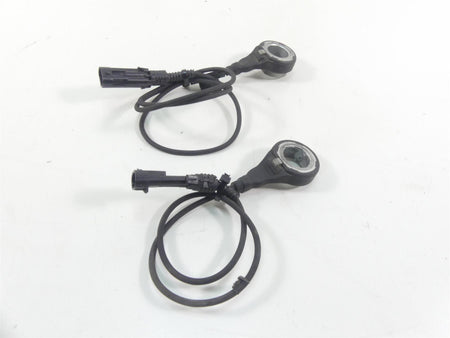 2014 Harley Touring FLHTK Electra Glide Abs Brake Wheel Speed Sensors 40615-08 {{ shop.shopifyCountryName }} - Mototech271