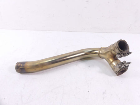 2009 Triumph Street Triple 675R Mid Middle Exhaust Pipe Tube Manifold T2203720 {{ shop.shopifyCountryName }} - Mototech271